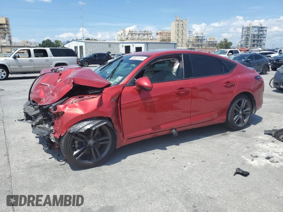 2023 Acura Integra Technology with VIN 19UDE4H66PA009939, listed as a Copart auction lot 69227314 with Not provided miles and Salvage title. Bid and sale history available at DreamBid. Image 1.