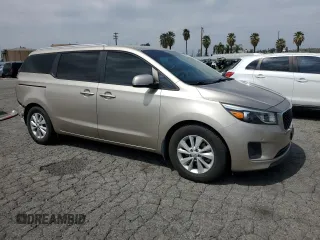 2016 Kia Sedona LX with VIN KNDMB5C10G6216306, listed as a Copart auction lot 50945055 with 73,754 mi miles and Salvage Title. Bid and sale history available at carsss.com. Image 4.