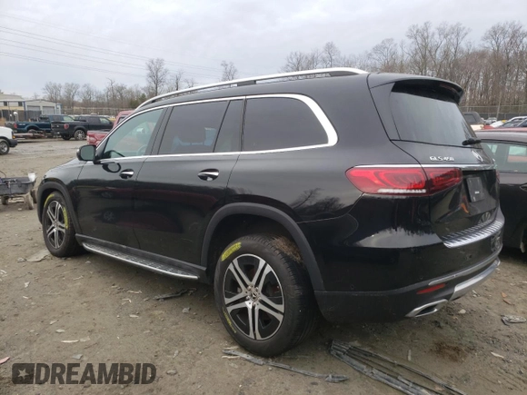 2020 Mercedes-Benz GLS with VIN 4JGFF5KE4LA144188, listed as a Copart auction lot 73468382 with 18,091 mi miles. Bid and sale history available at carsss.com. Image 2.