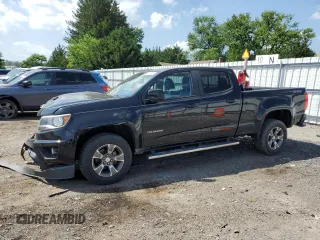 2018 Chevrolet Colorado 4WD Z71 with VIN 1GCGTDEN4J1307698, listed as a Copart auction lot 61918625 with 101,400 mi miles and Salvage title. Bid and sale history available at DreamBid. Image 1.