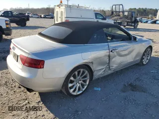 2013 Audi A5 2.0T Premium Plus with VIN WAUJFAFH5DN004699, listed as a Copart auction lot 44882925 with 136,062 mi miles and Salvage Title. Bid and sale history available at carsss.com. Image 3.