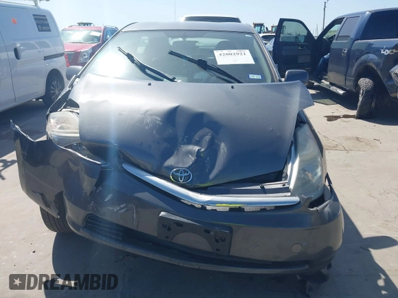 2008 Toyota Prius with VIN JTDKB20U883344493, listed as a IAAI auction lot 42002921 with 552,761 mi miles. Bid and sale history available at carsss.com. Image 12.