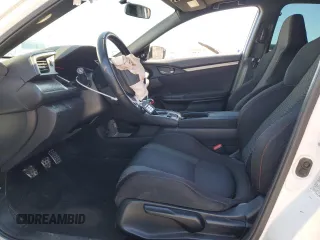 2018 Honda Civic Si with VIN 2HGFC1E54JH705569, listed as a Copart auction lot 49988875 with 76,589 mi miles and Salvage Title. Bid and sale history available at DreamBid. Image 7.