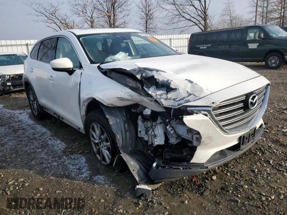 2017 Mazda CX-9 Touring with VIN JM3TCBCY7H0142530, listed as a Copart auction lot 43728415 with 0 mi miles and Salvage Title. Bid and sale history available at carsss.com. Image 4.