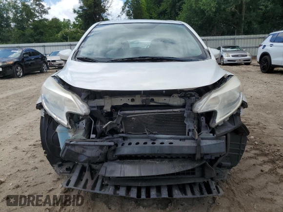 2015 Nissan Note SV with VIN 3N1CE2CP4FL359613, listed as a Copart auction lot 58637945 with Not provided miles and Salvage title. Bid and sale history available at DreamBid. Image 5.
