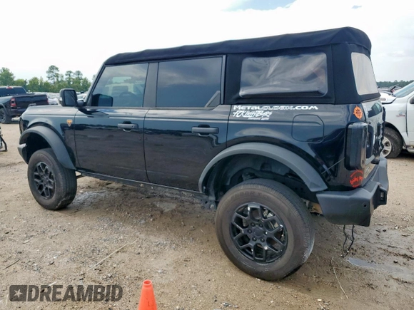 2021 Ford Bronco с VIN 1FMEE5DP8MLB02805, выставлен на аукционе Copart как лот 65928745 с пробегом 52 200 миль миль и Списание • Salvage title. История ставок и продаж доступна на DreamBid. Изображение 2.
