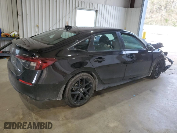 2025 Honda Civic Sport z VIN 2HGFE2F57SH522389, wystawiony jako Copart lot #46955815 z przebiegiem Nie podano mil oraz Szkoda całkowita • Salvage title. Historia ofert i sprzedaży dostępna na DreamBid. Obrazek 3.