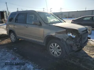 2005 Honda CR-V EX SE with VIN JHLRD78945C038170, listed as a Copart auction lot 45744965 with 171,637 mi miles and Salvage Title. Bid and sale history available at carsss.com. Image 4.