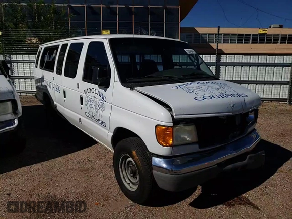 2007 Ford Econoline Passenger XL with VIN 1FBSS31L77DB12766, listed as a Copart auction lot 72954844 with 149,562 mi miles and Salvage title. Bid and sale history available at DreamBid. Image 12.