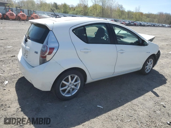 2013 Toyota Prius One with VIN JTDKDTB39D1043063, listed as a Copart auction lot 54289695 with 128,215 mi miles and Clean Title. Bid and sale history available at carsss.com. Image 3.