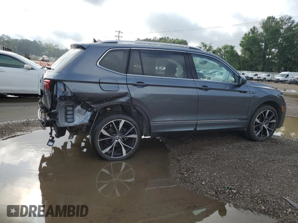 2024 Volkswagen Tiguan SEL R-Line z VIN 3VV4B7AX4RM079457, wystawiony jako Copart lot #54338975 z przebiegiem 10 540 mil mil oraz Szkoda całkowita • Salvage title. Historia ofert i sprzedaży dostępna na DreamBid. Obrazek 3.