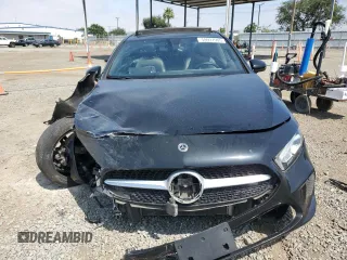 2021 Mercedes-Benz A 220 with VIN W1K3G4EB1MJ308004, listed as a Copart auction lot 59937905 with 43,733 mi miles and Salvage title. Bid and sale history available at DreamBid. Image 5.