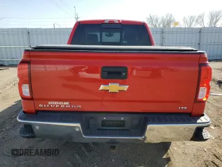 2017 Chevrolet Silverado 1500 LTZ with VIN 3GCUKSEC7HG505101, listed as a Copart auction lot 50999955 with 114,861 mi miles and Salvage Title. Bid and sale history available at DreamBid. Image 6.