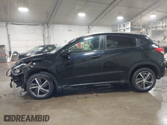 2022 Honda HR-V EX with VIN 3CZRU6H51NM734627, listed as a IAAI auction lot 41491393 with 35,090 mi miles. Bid and sale history available at carsss.com. Image 14.
