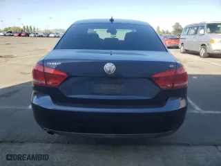 2014 Volkswagen Passat SE with VIN 1VWBP7A34EC008658, listed as a Copart auction lot 53994485 with 99,897 mi miles and Salvage Title. Bid and sale history available at carsss.com. Image 6.