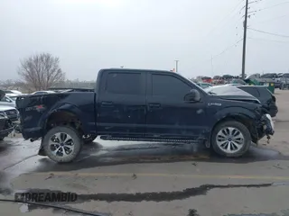 2018 Ford F-150 XL with VIN 1FTEW1EP6JKF10214, listed as a IAAI auction lot 41528410 with 52,244 mi miles and . Bid and sale history available at carsss.com. Image 13.