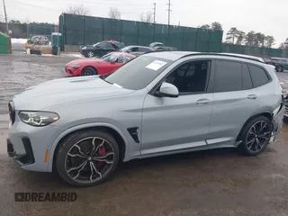 2024 BMW X3 M with VIN 5YM13EC05R9U21409, listed as a IAAI auction lot 41573382 with 11,932 mi miles. Bid and sale history available at carsss.com. Image 14.