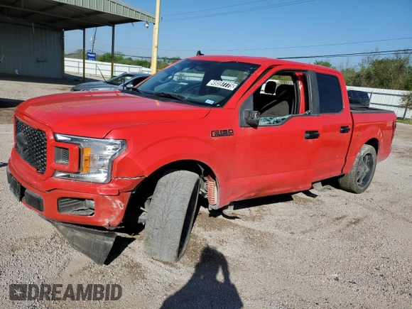 2020 Ford F-150 XL with VIN 1FTEW1CP8LKD89241, listed as a Copart auction lot 49597775 with 0 mi miles and Clean Title. Bid and sale history available at carsss.com. Image 1.