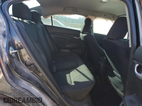 2014 Honda Civic Sedan LX with VIN 2HGFB2F54EH517227, listed as a Copart auction lot 48351395 with 151,316 mi miles and Salvage Title. Bid and sale history available at carsss.com. Image 10.