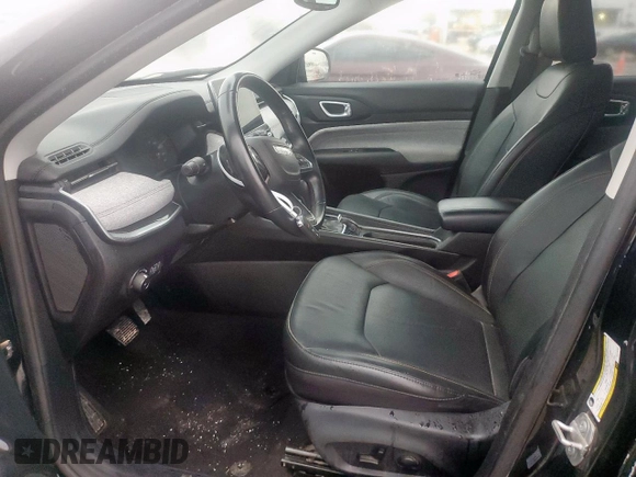 2022 Jeep Compass Latitude Lux with VIN 3C4NJDFB1NT218753, listed as a Copart auction lot 59378005 with 52,472 mi miles and Clean title. Bid and sale history available at DreamBid. Image 7.
