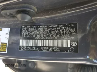 2013 Toyota Prius One with VIN JTDKN3DU4D5587143, listed as a Copart auction lot 60160945 with 168,930 mi miles and Salvage title. Bid and sale history available at DreamBid. Image 12.