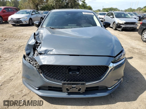 2021 Mazda 6 Grand Touring Reserve with VIN JM1GL1WYXM1616149, listed as a Copart auction lot 72136364 with 95,173 mi miles and Salvage Title. Bid and sale history available at DreamBid. Image 5.