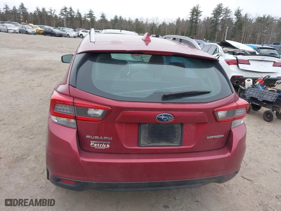 2022 Subaru Impreza Premium with VIN 4S3GTAD68N3701286, listed as a IAAI auction lot 41256344 with 62,339 mi miles. Bid and sale history available at carsss.com. Image 16.