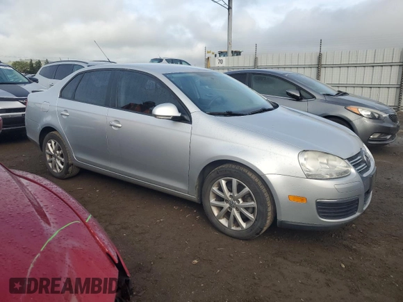 2010 Volkswagen Jetta Sedan S with VIN 3VWJZ7AJXAM015756, listed as a Copart auction lot 50916255 with 134,059 mi miles and Salvage Title. Bid and sale history available at carsss.com. Image 4.