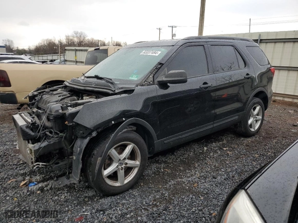 2018 Ford Explorer with VIN 1FM5K8BHXJGA75665, listed as a Copart auction lot 83337494 with 89,023 mi miles and Salvage Title. Bid and sale history available at carsss.com. Image 1.