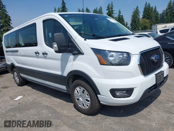 2023 Ford Transit Passenger XL with VIN 1FBAX2Y87PKA89557, listed as a IAAI auction lot 42580341 with 34,151 mi miles and . Bid and sale history available at DreamBid. Image 1.
