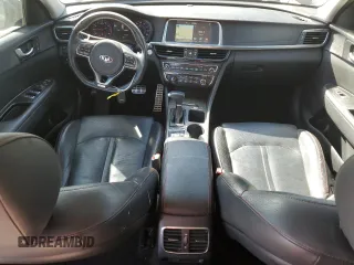 2017 Kia Optima SX with VIN 5XXGW4L24HG152696, listed as a Copart auction lot 48840895 with 136,861 mi miles and Salvage title. Bid and sale history available at DreamBid. Image 8.