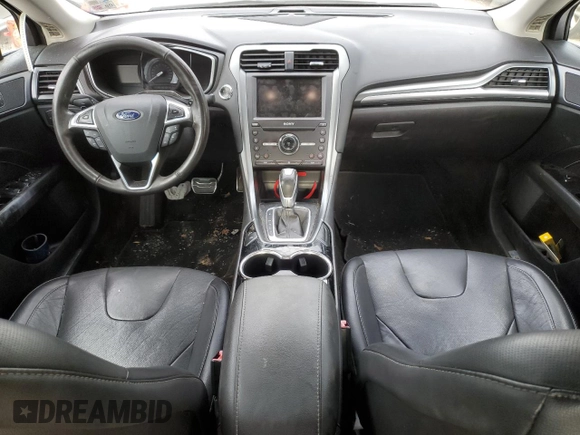 2016 Ford Fusion Titanium with VIN 3FA6P0K91GR228039, listed as a Copart auction lot 51342075 with 93,502 mi miles and Clean Title. Bid and sale history available at DreamBid. Image 8.