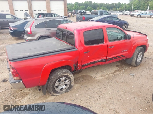 2008 Toyota Tacoma PreRunner z VIN 3TMJU62N78M059673, wystawiony jako IAAI lot #42285980 z przebiegiem 232 473 mil mil oraz . Historia ofert i sprzedaży dostępna na DreamBid. Obrazek 4.