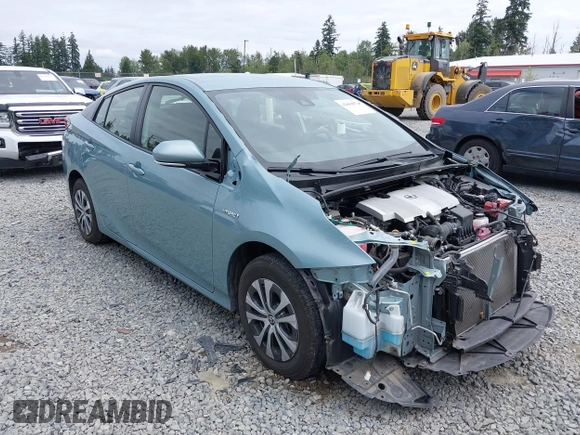 2020 Toyota Prius LE with VIN JTDL9RFU1L3017670, listed as a IAAI auction lot 42694974 with 69,298 mi miles and . Bid and sale history available at DreamBid. Image 1.