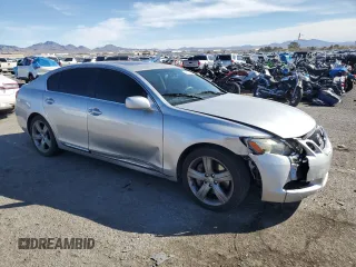 2007 Lexus GS 350 with VIN JTHBE96S870011702, listed as a Copart auction lot 48177065 with 254,722 mi miles and Salvage Title. Bid and sale history available at carsss.com. Image 4.