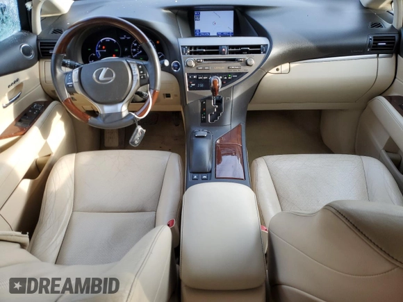 2013 Lexus RX 450h with VIN JTJBC1BA9D2450068, listed as a Copart auction lot 84311804 with 142,365 mi miles and Salvage Title. Bid and sale history available at DreamBid. Image 8.