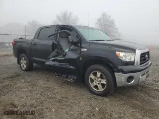 2007 Toyota Tundra SR5 with VIN 5TBDV54107S470838, listed as a Copart auction lot 84100614 with 153,262 mi miles and Salvage Title. Bid and sale history available at carsss.com. Image 4.