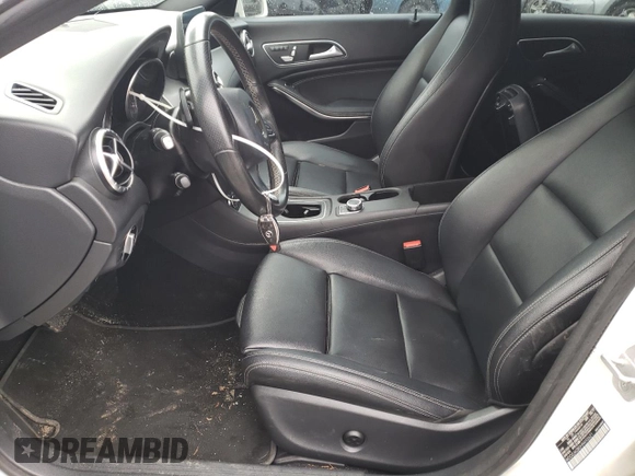 2017 Mercedes-Benz CLA 250 with VIN WDDSJ4GB0HN492621, listed as a Copart auction lot 45996715 with 110,630 mi miles and Salvage Title. Bid and sale history available at DreamBid. Image 7.