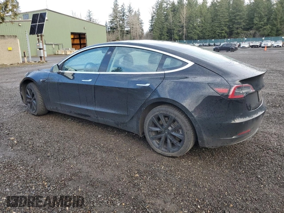 2019 Tesla Model 3 Mid Range with VIN 5YJ3E1EAXKF305080, listed as a Copart auction lot 49899965 with 88,607 mi miles and Salvage Title. Bid and sale history available at DreamBid. Image 2.