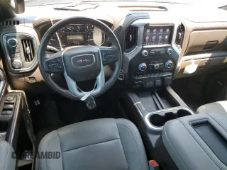 2021 GMC Sierra 1500 Limited SLT with VIN 1GTU9DET3MZ258631, listed as a Copart auction lot 62086594 with 59,139 mi miles and Salvage Title. Bid and sale history available at carsss.com. Image 8.