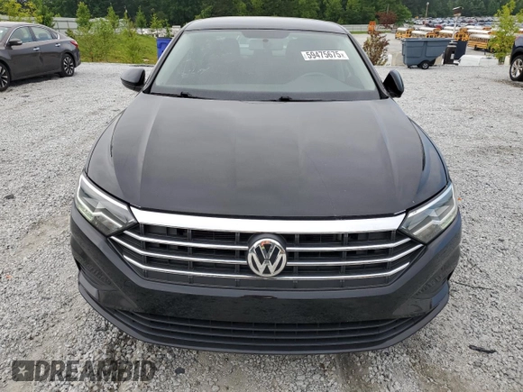 2021 Volkswagen Jetta S with VIN 3VWC57BU8MM068408, listed as a Copart auction lot 59475675 with 25,349 mi miles and Salvage title. Bid and sale history available at DreamBid. Image 5.