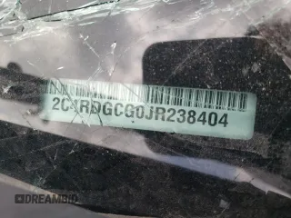 2018 Dodge Grand Caravan SXT with VIN 2C4RDGCG0JR238404, listed as a Copart auction lot 52288385 with 140,345 mi miles and Non Repairable. Bid and sale history available at DreamBid. Image 13.