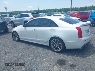 2016 Cadillac ATS-V with VIN 1G6AN5RY5G0151103, listed as a IAAI auction lot 39630850 with 37,000 mi miles. Bid and sale history available at carsss.com. Image 14.
