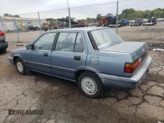 1987 Honda Civic z VIN 1HGEC4638HA016153, wystawiony jako Copart lot #73868274 z przebiegiem 22 876 mil mil oraz Tytuł czysty. Historia ofert i sprzedaży dostępna na DreamBid. Obrazek 2.