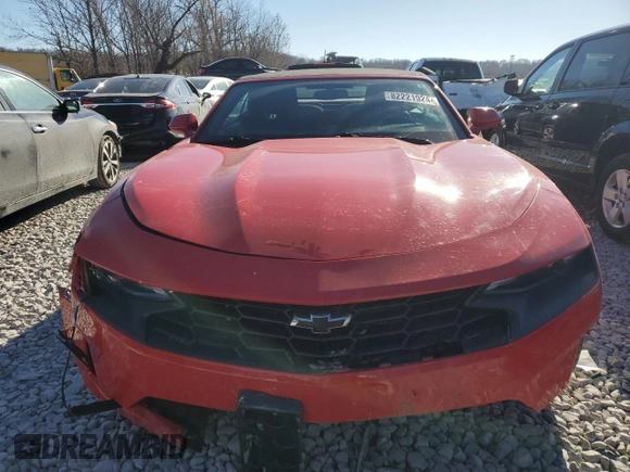 2020 Chevrolet Camaro 1LT with VIN 1G1FB3DX2L0101941, listed as a Copart auction lot 82221924 with 44,421 mi miles and Salvage Title. Bid and sale history available at carsss.com. Image 5.