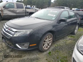 2012 Ford Fusion SEL with VIN 3FAHP0JA1CR203415, listed as a Copart auction lot 41707235 with 326,401 mi miles and Salvage Title. Bid and sale history available at carsss.com. Image 1.