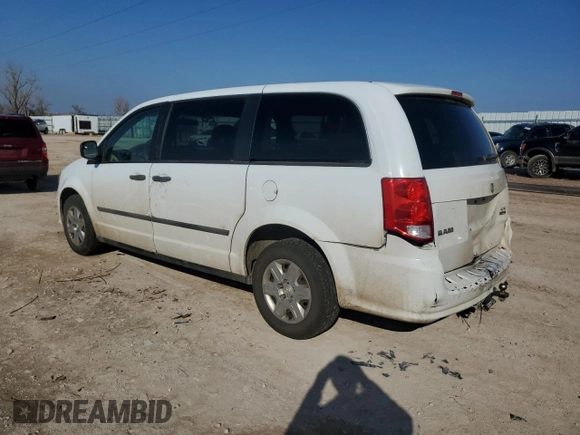 2013 Ram Cargo Van Tradesman with VIN 2C4JRGAG1DR812269, listed as a Copart auction lot 45142364 with 0 mi miles and Clean Title. Bid and sale history available at carsss.com. Image 2.