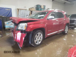 2015 GMC Terrain Denali z VIN 2GKFLZE38F6278366, wystawiony jako Copart lot #47125775 z przebiegiem 97 624 mil mil oraz Szkoda całkowita • Salvage title. Historia ofert i sprzedaży dostępna na DreamBid. Obrazek 1.