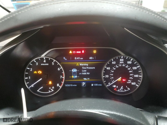 2016 Nissan Murano SL with VIN 5N1AZ2MH1GN118279, listed as a Copart auction lot 43074435 with 165,616 mi miles and Clean Title. Bid and sale history available at carsss.com. Image 9.