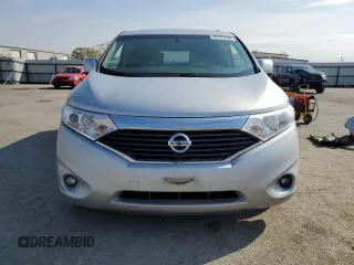 2017 Nissan Quest SV with VIN JN8AE2KP4H9167582, listed as a Copart auction lot 45763295 with 125,020 mi miles and Salvage Title. Bid and sale history available at carsss.com. Image 5.